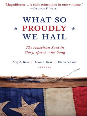 cover image of What So Proudly We Hail